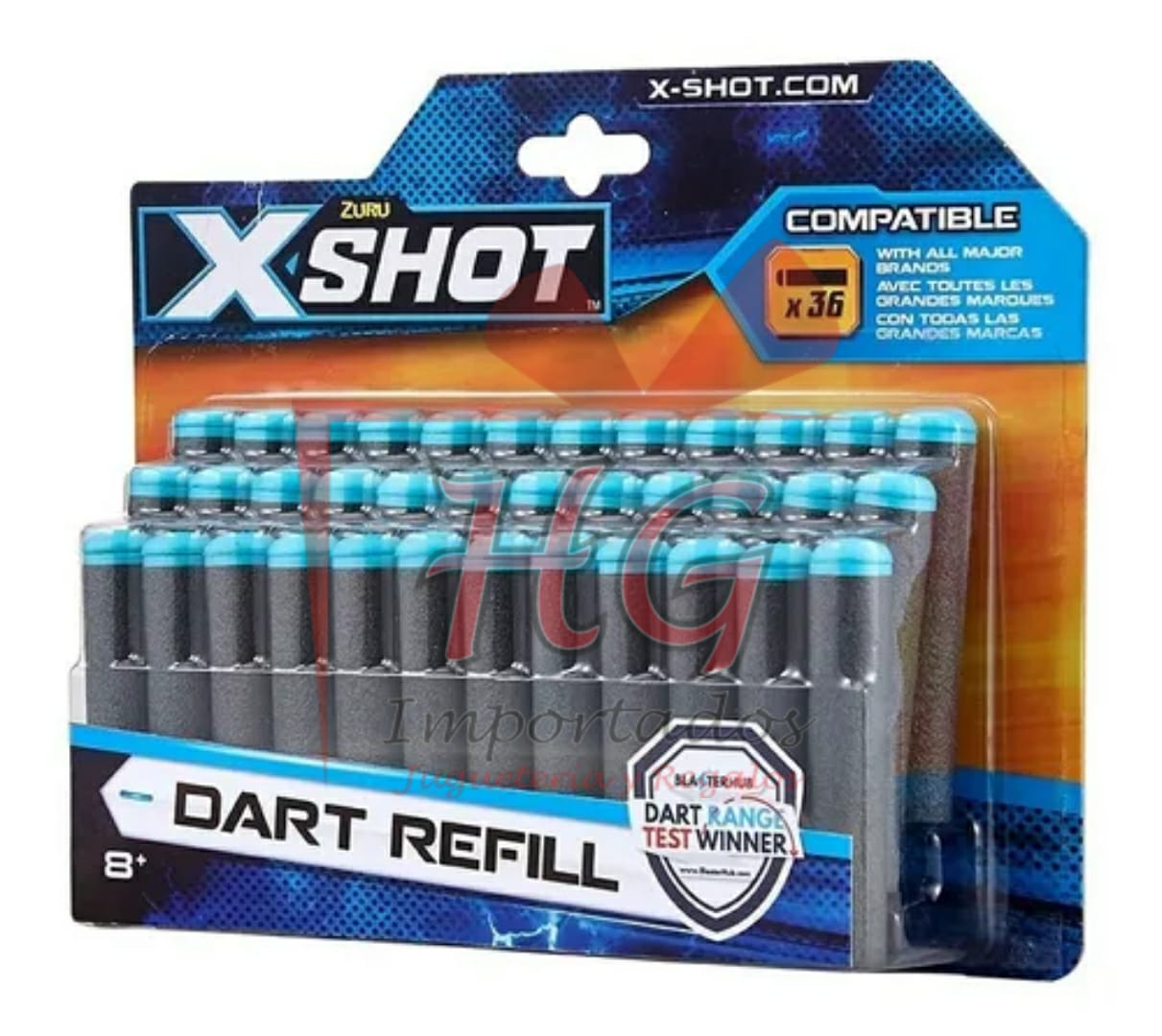 X-shot Recarga 36 uds