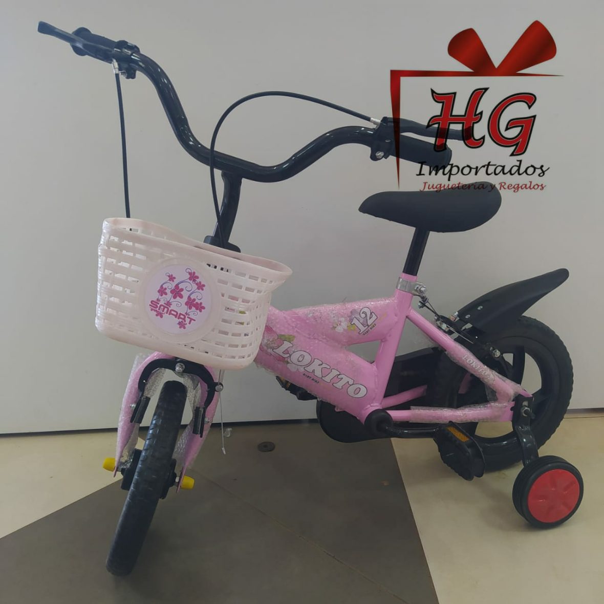 Bicicleta Loquito aro12 rosado