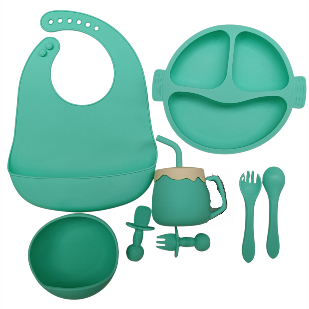 SET COMPLETO DE SILICONA CON VENTOSA TULI