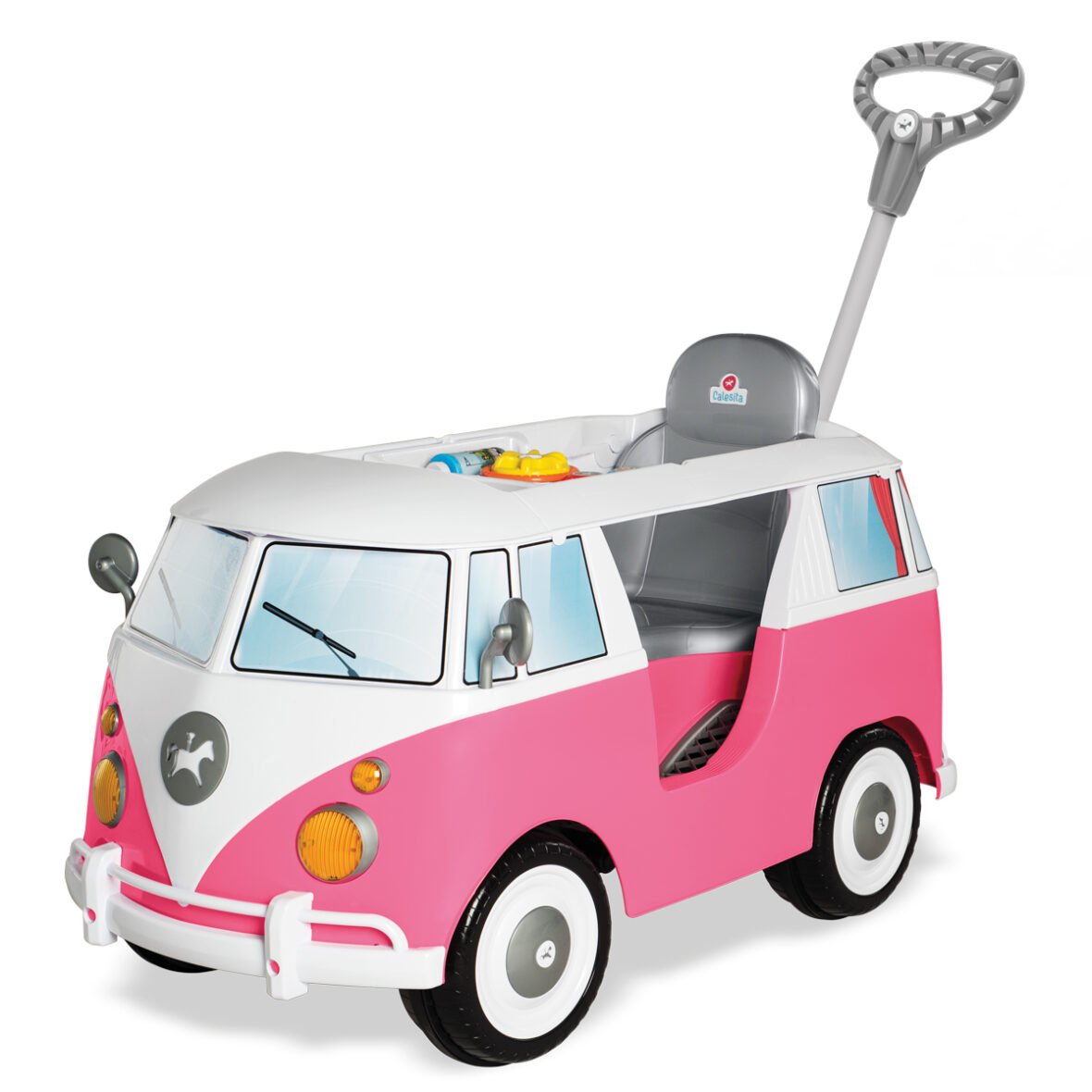 AUTO A PEDAL KOMBI ROSA