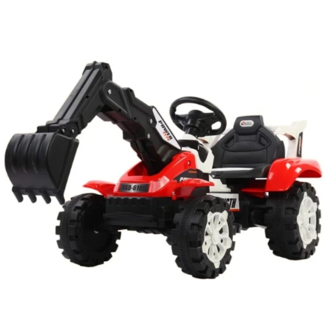 TRACTOR A BATERÍA CONSTRUCCIÓN HSD61 ROJO