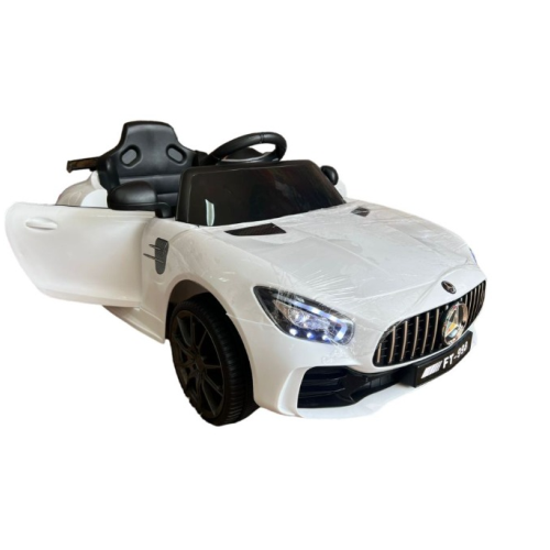 AUTO A BATERIA MERCEDES BENZ GRT BLANCO TULI BABY