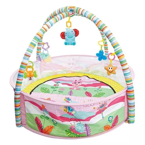 GIMNASIO PELOTERO 3 EN 1 ROSA