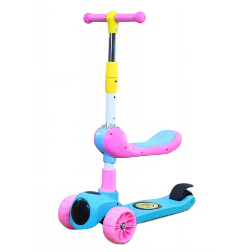 Scooter Colorido con Asiento Tuli Baby Rosa
