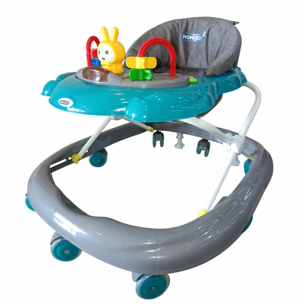 ANDADOR MUSICAL M-E CON CENTRO DE JUEGO GRIS/TEAL